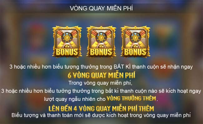 Tính năng vòng quay miễn phí
